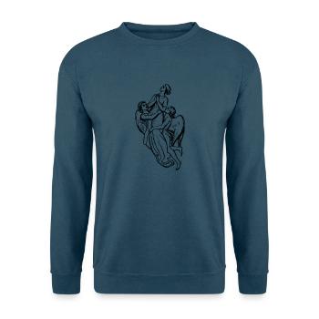 Engel - Unisex Pullover - Indigoblau - Vorne
