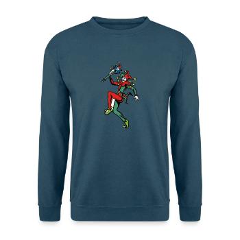 joker - Unisex Pullover - Indigoblau - Vorne