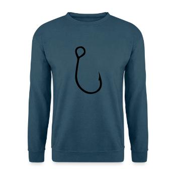 angelhaken - Unisex Pullover - Indigoblau - Vorne