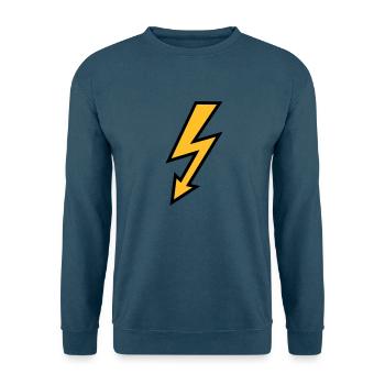 Blitz - Unisex Pullover - Indigoblau - Vorne