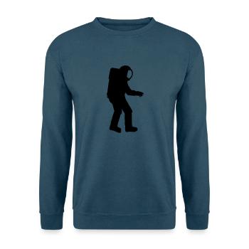 Astronaut - Unisex Pullover - Indigoblau - Vorne