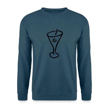 Cocktail,Bar,Nachtleben,Alkohol,Spaß,Getränk - Unisex Pullover - Indigoblau - Vorne