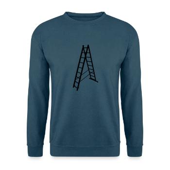 Leiter - Unisex Pullover - Indigoblau - Vorne