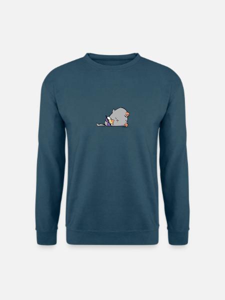 Taube Detlef 01 - Unisex Pullover - Indigoblau