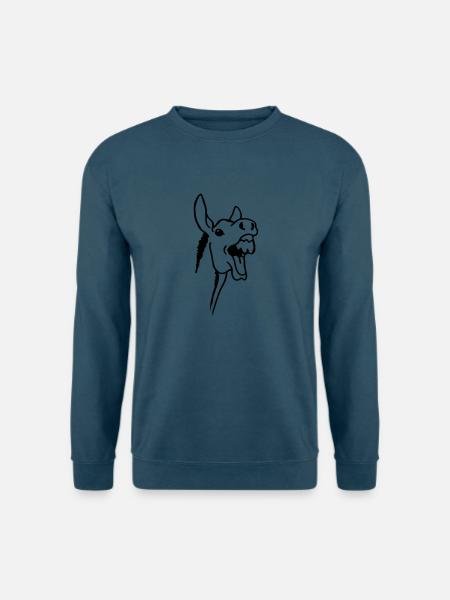 Esel - Unisex Pullover - Indigoblau