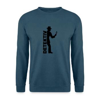 Detektiv - Unisex Pullover - Indigoblau - Vorne
