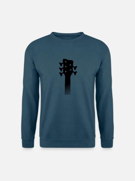 5-string W-style bass guitar - Unisex Pullover - Indigoblau