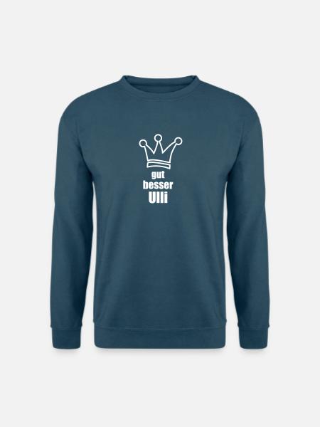 Ulli - Unisex Pullover - Indigoblau