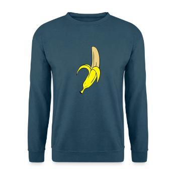 banana - Unisex Pullover - Indigoblau - Vorne