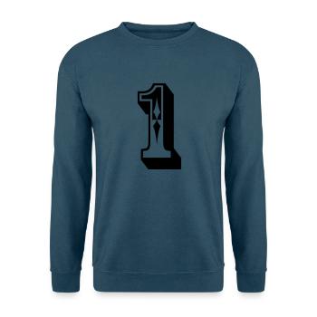 1 - Unisex Pullover - Indigoblau - Vorne