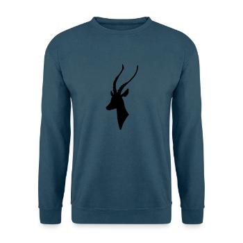 Antilope - Unisex Pullover - Indigoblau - Vorne