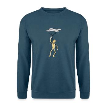 Marionette - Unisex Pullover - Indigoblau - Vorne