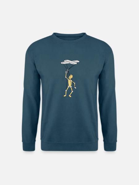 Marionette - Unisex Pullover - Indigoblau