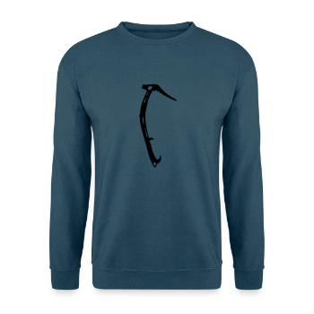 Eispickel - Unisex Pullover - Indigoblau - Vorne