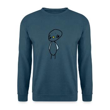 Vogel Küken Bauer Landwirt tier Kind Baby - Unisex Pullover - Indigoblau - Vorne
