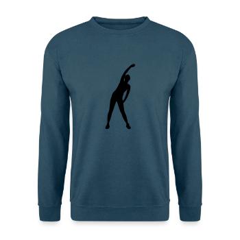 Aerobic - Unisex Pullover - Indigoblau - Vorne