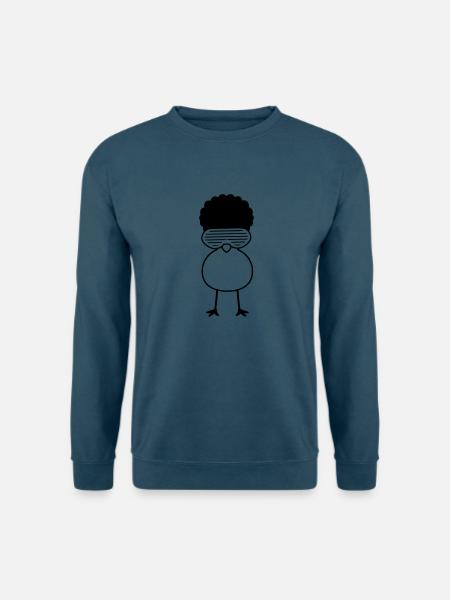 Funky Chick - Unisex Pullover - Indigoblau