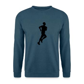 Jogger - Unisex Pullover - Indigoblau - Vorne