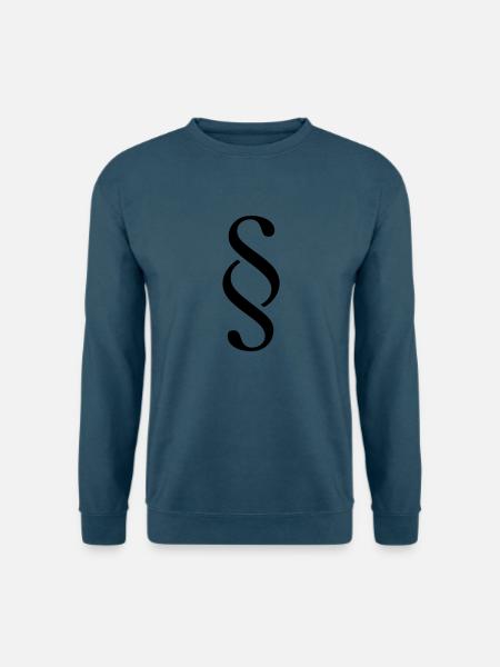 Berufesymbol Paragraf - Unisex Pullover - Indigoblau
