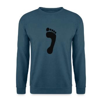 Fuss - Unisex Pullover - Indigoblau - Vorne