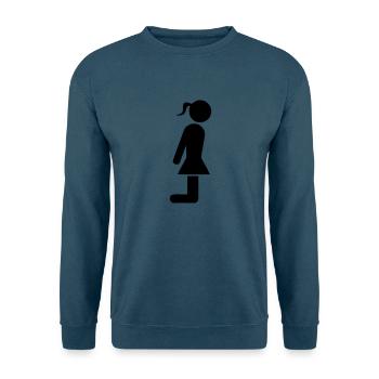BDSM SUB - Unisex Pullover - Indigoblau - Vorne