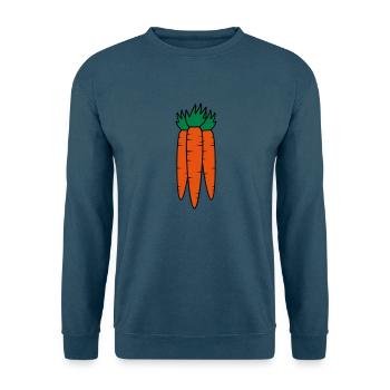 Carrots - Unisex Pullover - Indigoblau - Vorne