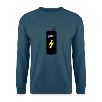 Energy Drink - Unisex Pullover - Indigoblau - Vorne