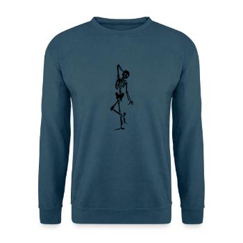 Modell - Unisex Pullover - Indigoblau - Vorne