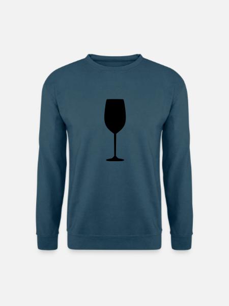 Glas - Unisex Pullover - Indigoblau
