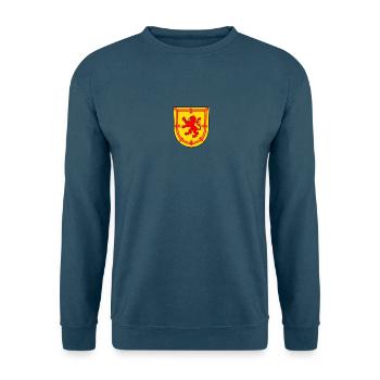 scotland lion coat arms - Unisex Pullover - Indigoblau - Vorne