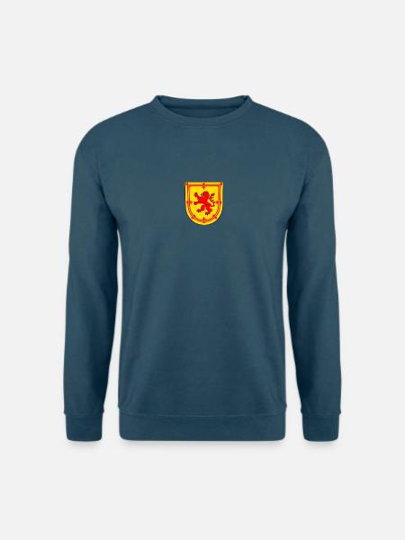 scotland lion coat arms - Unisex Pullover - Indigoblau