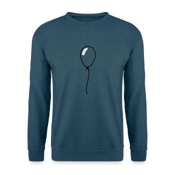 Luftballon - Unisex Pullover - Indigoblau - Vorne