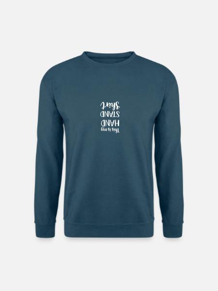 HANDSTAND - Unisex Pullover - Indigoblau
