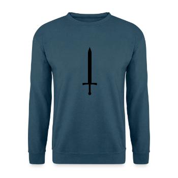 Schwert 2 - Unisex Pullover - Indigoblau - Vorne
