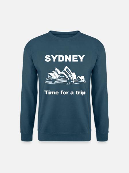 Sydney Opera House - Unisex Pullover - Indigoblau