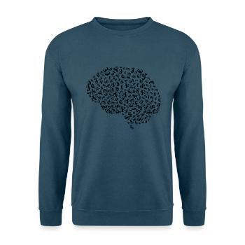 Gier - Unisex Pullover - Indigoblau - Vorne