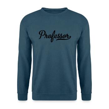 Professor - Unisex Pullover - Indigoblau - Vorne
