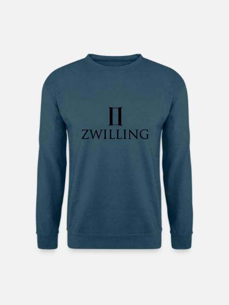Zwilling - Unisex Pullover - Indigoblau