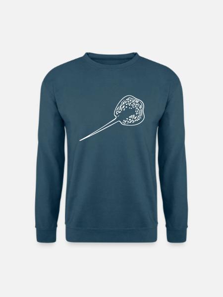 Blaupunkt Rochen - Unisex Pullover - Indigoblau