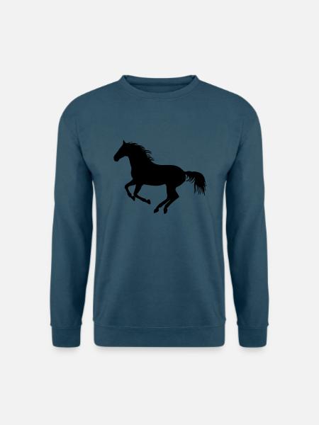 Wild Horse - Unisex Pullover - Indigoblau