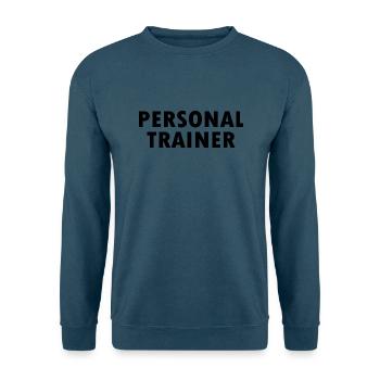 Personal trainer - Unisex Pullover - Indigoblau - Vorne