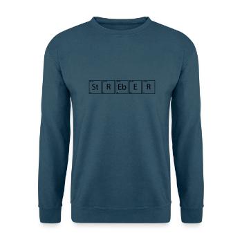 streber - Unisex Pullover - Indigoblau - Vorne
