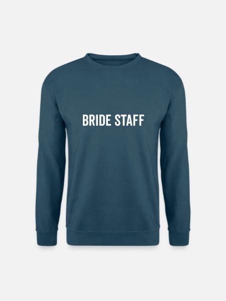 Braut-Stab - Unisex Pullover - Indigoblau