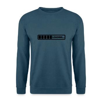 loading - Unisex Pullover - Indigoblau - Vorne