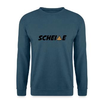scheisse - Unisex Pullover - Indigoblau - Vorne