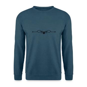 Ornament symbol - Unisex Pullover - Indigoblau - Vorne