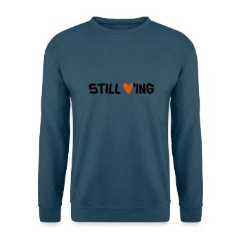 Still Loving - Unisex Pullover - Indigoblau - Vorne