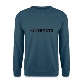 Supermoto - Unisex Pullover - Indigoblau - Vorne