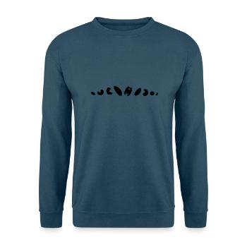 Nüsse - Unisex Pullover - Indigoblau - Vorne