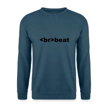 brbeat - Unisex Pullover - Indigoblau - Vorne